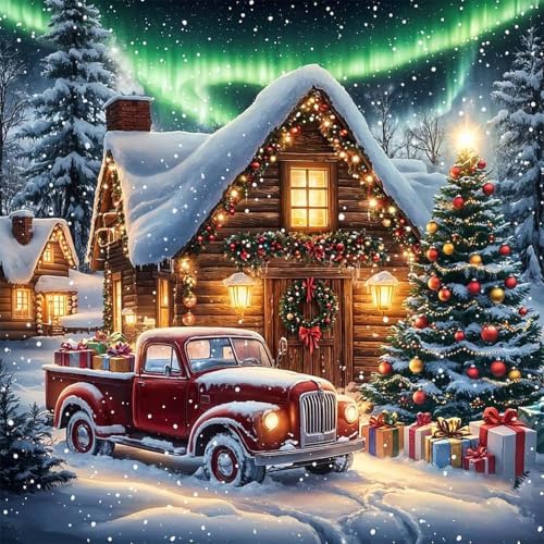 Christmas Diamond Art Kits for Adults, Diamond Art Painting Kits for Adults