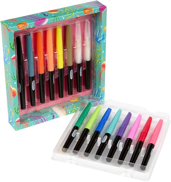 Crayola Blending Marker Set, 16 Count Markers, 2 Colorless Blenders, Adult Coloring Markers, Gifts for Teens & Adults