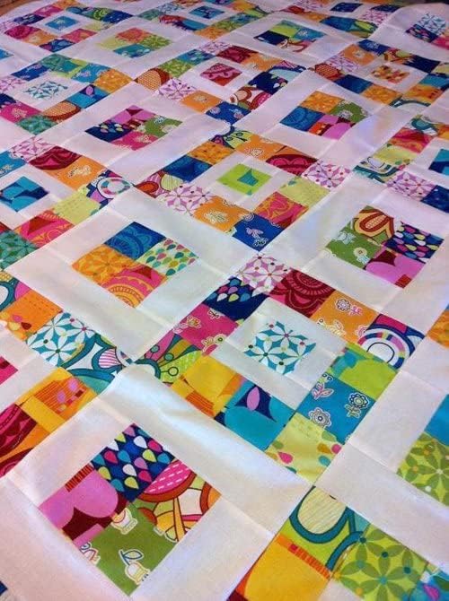 4" x 4" 200pcs Cotton Fabric Squares for Sewing Quilting Supplies-Floral