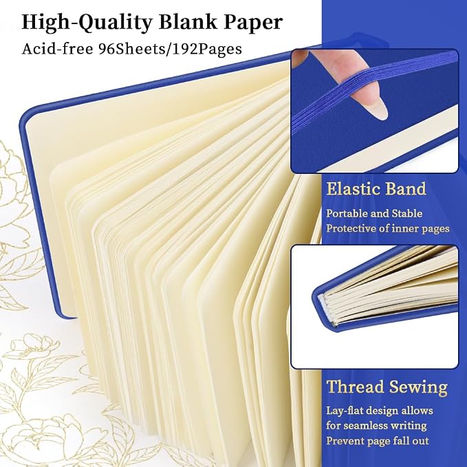 5x5 Pocket Sketch Book,80gsm Hardcover Art Sketchbook for Drawing Journal