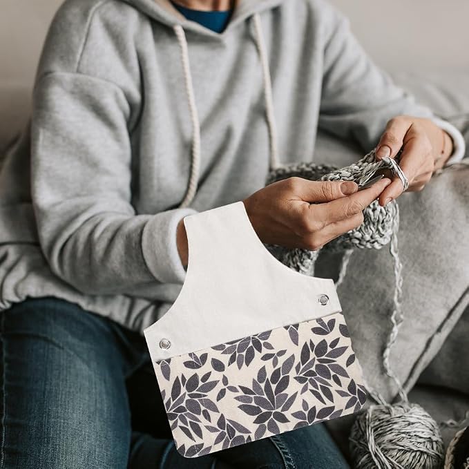 TOGETRUE Yarn Bag, Knitting Crochet Tote Bag, Yarn Storage Bag Organizer