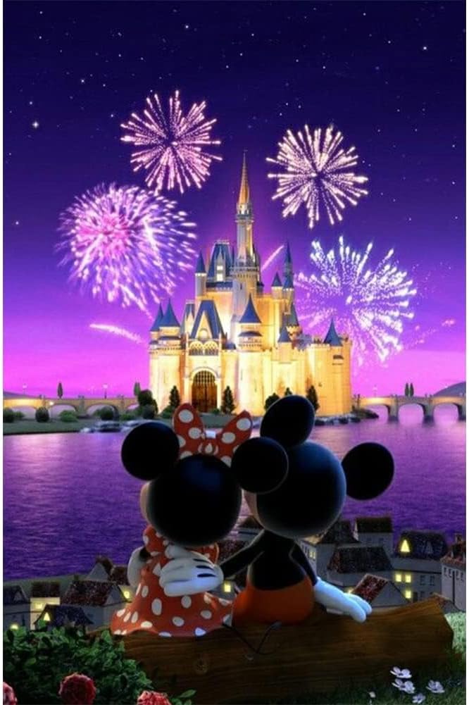 JAKI Diamond Painting Kits for Adults Castle 12x16inch