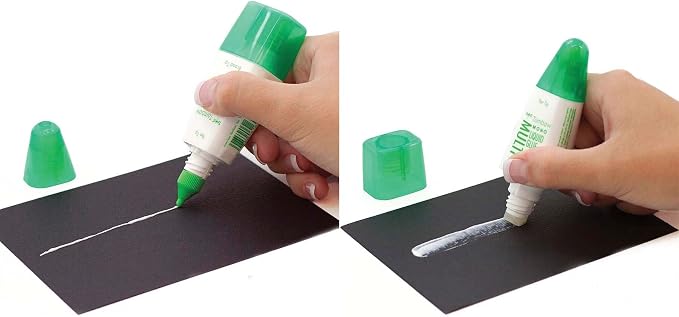 Tombow Mono Multi Liquid Glue (3 Pack) - Clear, Low Viscosity, Dries Clear