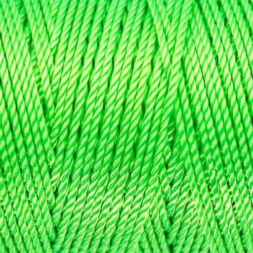 Red Heart Nylon Crochet Thread Size 18, Bright Green, Single