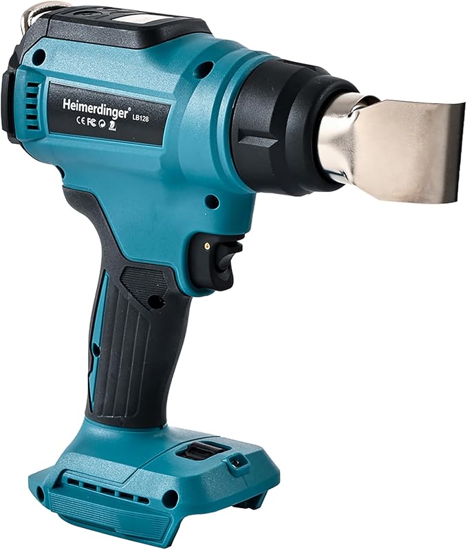 Cordless Heat Gun for Makita 18V Battery, Digital Display, 1202°F