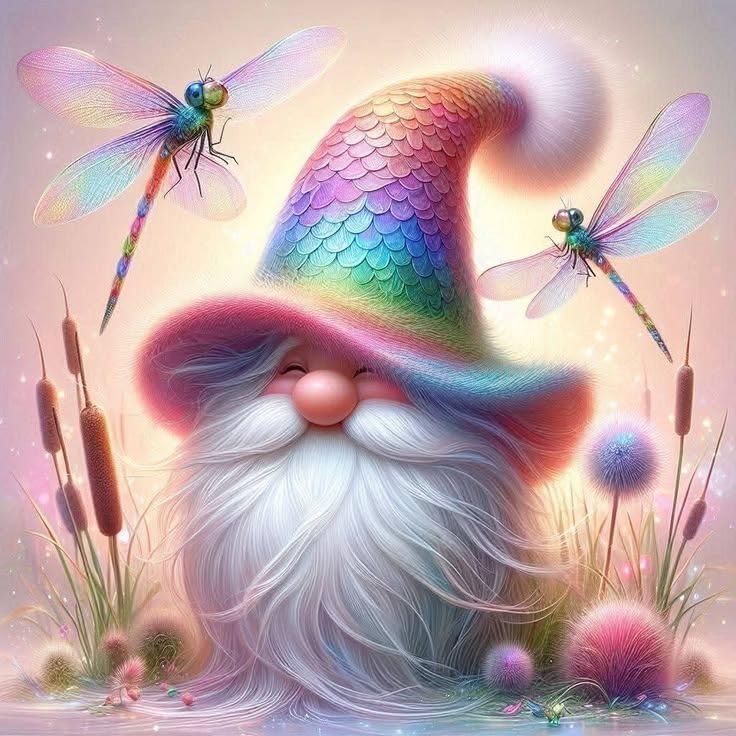 WNPOKN Gnomes Diamond Art Kits for Adults 12x16inch