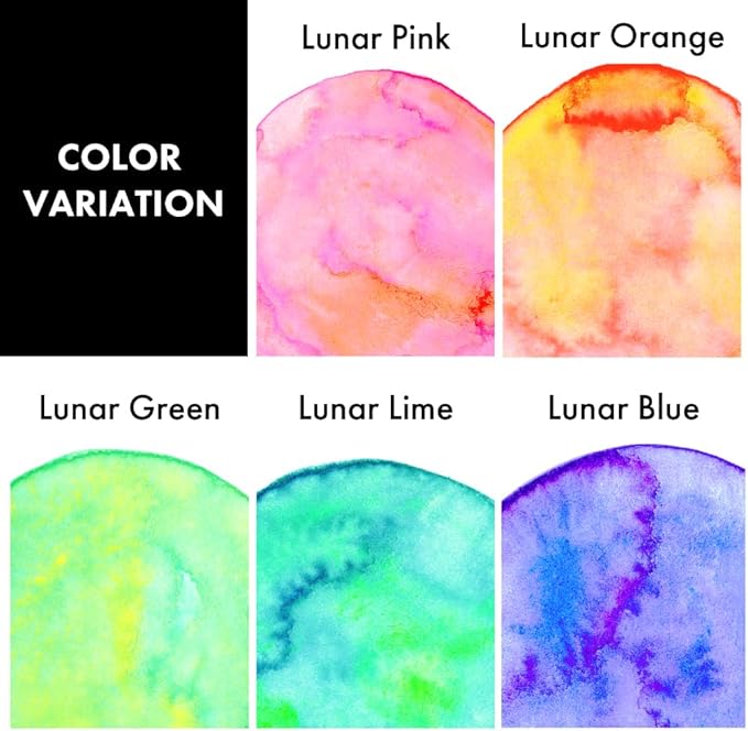 Kuretake Gansai Tambi GRANULATING COLORS 3, 5 Color Set, Made in Japan