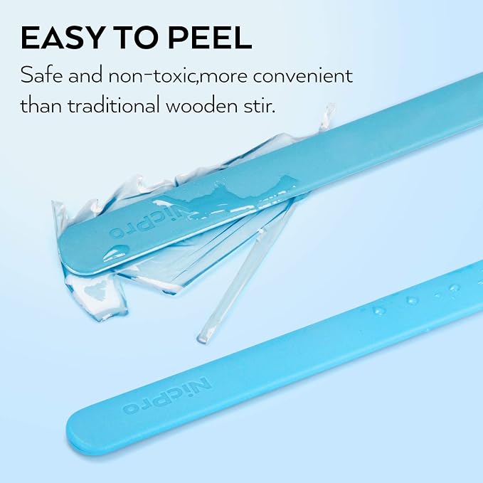 Silicone Resin Measuring Cups Tool Kit- Nicpro 250 & 100 ml Measure Cups, Silicone Popsicle Stir Sticks & Spatula, Pipettes, Gloves for Epoxy Resin Mixing, Molds, Jewelry Making, Waxing, Easy Clean