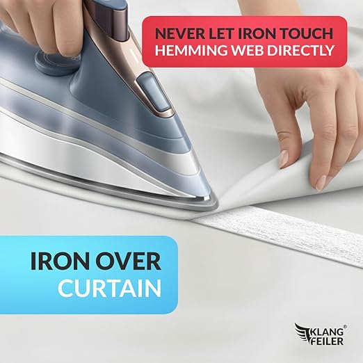 Klangfeiler® Iron on Hemming Tape - Extra Strong - 3/4In32Yd- Iron Required