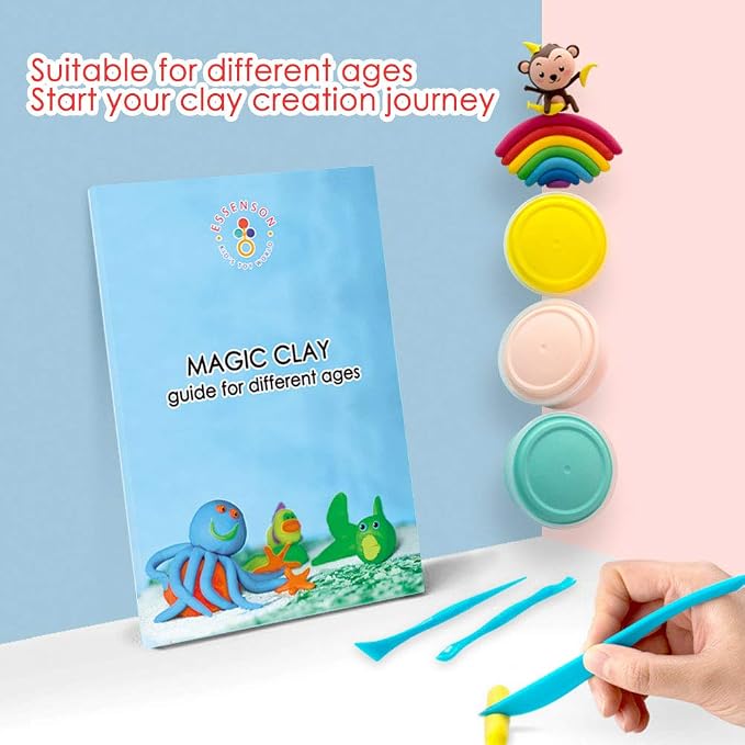 Modeling Clay Kit, 24 Colors Air Dry Clay
