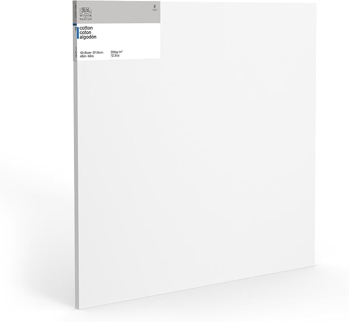 Winsor & Newton Classic Cotton Canvas, 48" x 48" Deep Edge