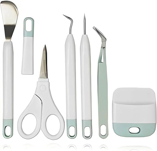 Craft Vinyl Weeding Tools Set, Precision Craft Vinyl Tools Kit, 6pcs Weeding Kits
