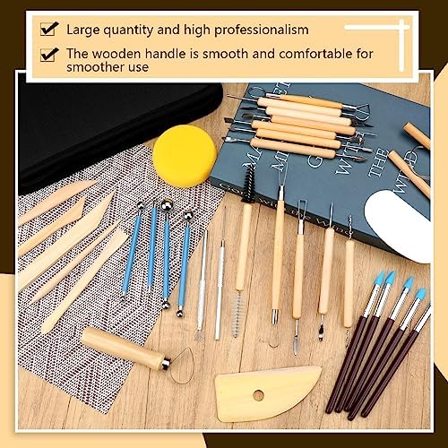 Clay Tools Kit, Pottery Tools, Polymer Clay Tools, Clay Sculpting Tools