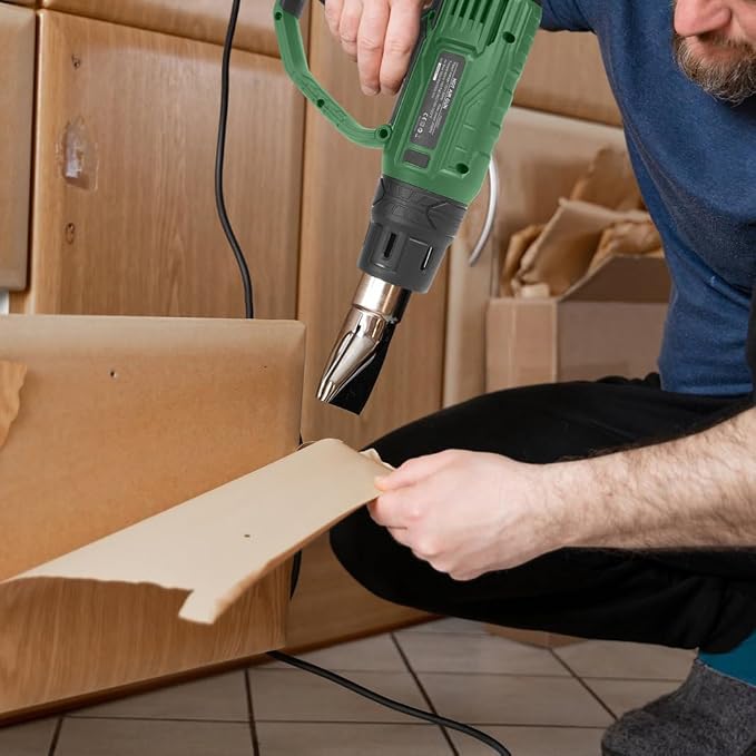 Prostormer 2000W Heat Gun 140°F-1022°F Variable Speed, 3-Setting