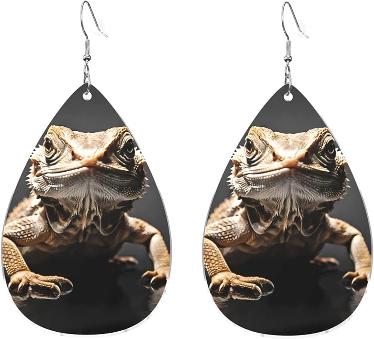 Math Formula Equation Black Drop-Shaped Earrings 2.2 x 1.5 Inches