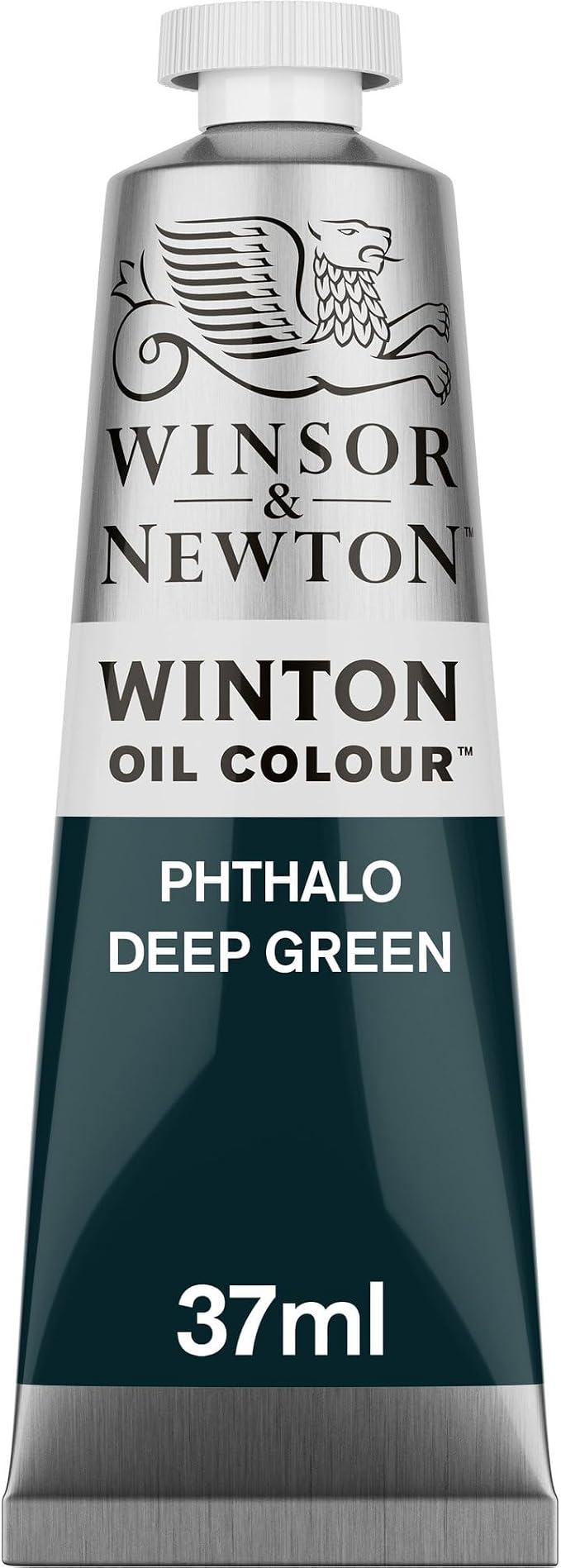 Winsor & Newton Winton Oil Color, 37ml Tube, Phthalo Deep Green | Artist pigments, Durable, Lightfast, Permanent, Uniform Consistency, Great Pigment Load