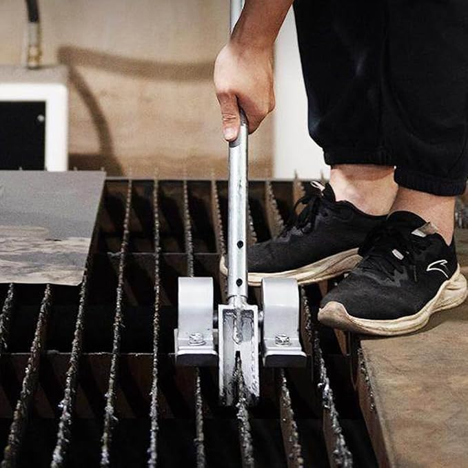 Handheld Laser Slat Slag Scraper Manual Grating Residue Removal Tool