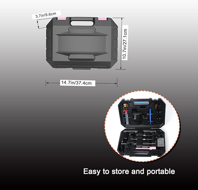Hot Wire Foam Cutter Kit for Styrofoam with Case (Toolbox Pink)