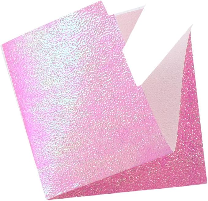 100Pcs Iridescent Origami Paper,Glitter Folding Solid Color Papers,Colored Origami Sparkly Paper for Birthday Party Decor Scrapbook