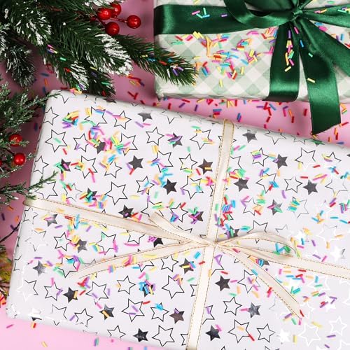 DIYASY 180g Fake Sprinkles, 6.35 oz Non-Edible Resin Sprinkles Faux Plastic Candy Sprinkle Polymer Clay Slices for Nail Art DIY Crafts Cake Phone Case