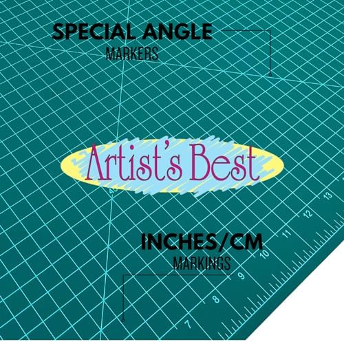 ARTIST'S BEST 18" x 24" Self Healing Cutting Mat | Rotary Cutting Sewing Mat for Craft, Fabric, Scrapbooking Sewing