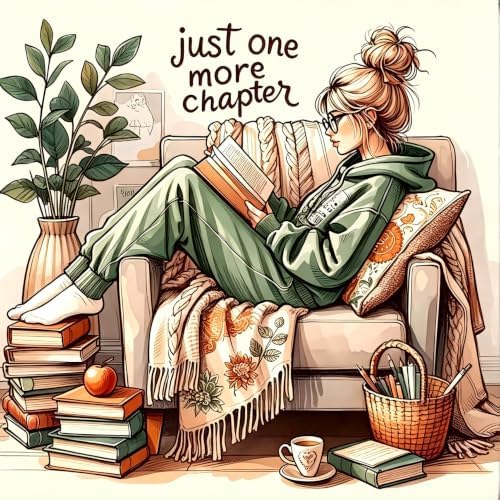 CraftBliss Painting by Numbers for Adults, Book Lover Kit 11.8 x 11.8 Inch