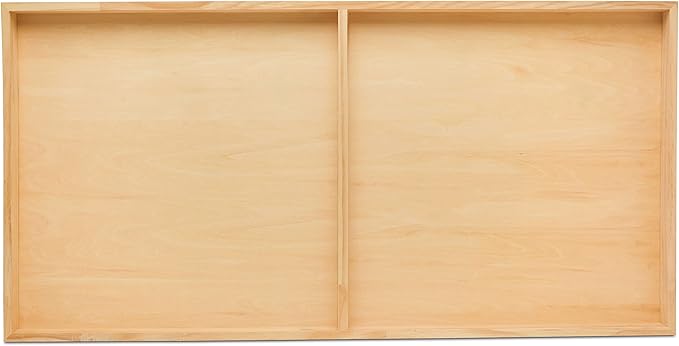 Painting Panel 18 x 36 x 1-1/2-inch, Pack of 5 Large Wood Canvas Boards for Painting, Blank Sign for Wall Art Sets, by Woodpeckers