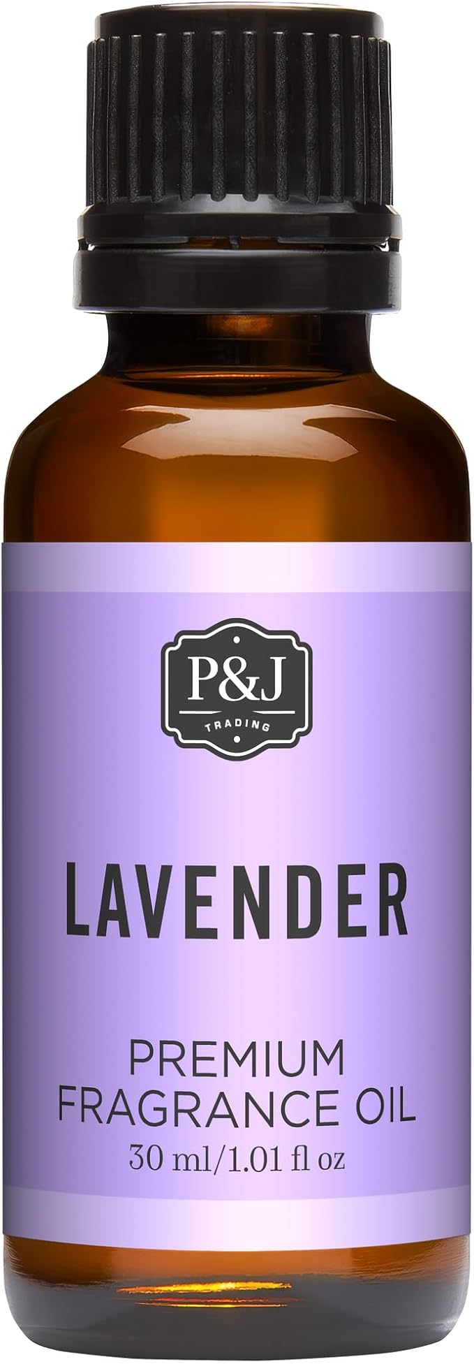 P&J Fragrance Oil | Lavender Oil 30ml - Candle Scents for Candle Making, Freshie Scent, Soap Making Supplies, Diffuser Oil Scents