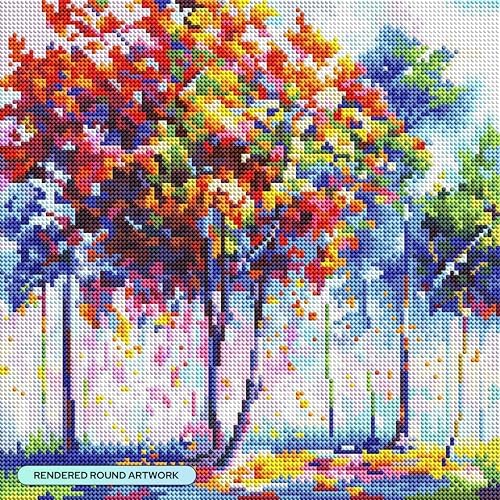 DIAMOND ART CLUB Shades of Solitude Diamond Art Kits for Adults