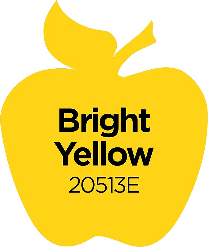 Apple Barrel Acrylic Paint in Assorted Colors (2 oz), 20513, Bright Yellow