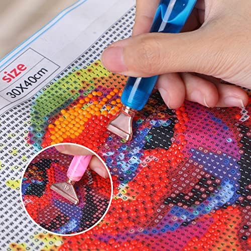 DoreenBow 21Pcs Diamond Art Tools Metal Thread Tip Diamond Art Accessories