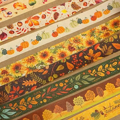 Autumn Washi Tape Set 10 Rolls