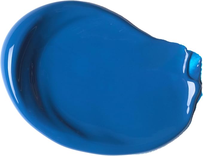 Liquitex BASICS Acrylic Paint, 13.5-oz Bottle, Primary Blue | Medium Viscosity, Satin Finish, Lightfast, Fine Art Pigments, Range of Opacities, Easy Blending