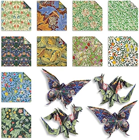 Origami Paper 6x6" Double Sided 50 Sheets 10 Colors Origami Kit,Craft Paper