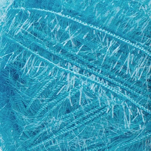 Red Heart Scrubby Sparkle Yarn - Icepop