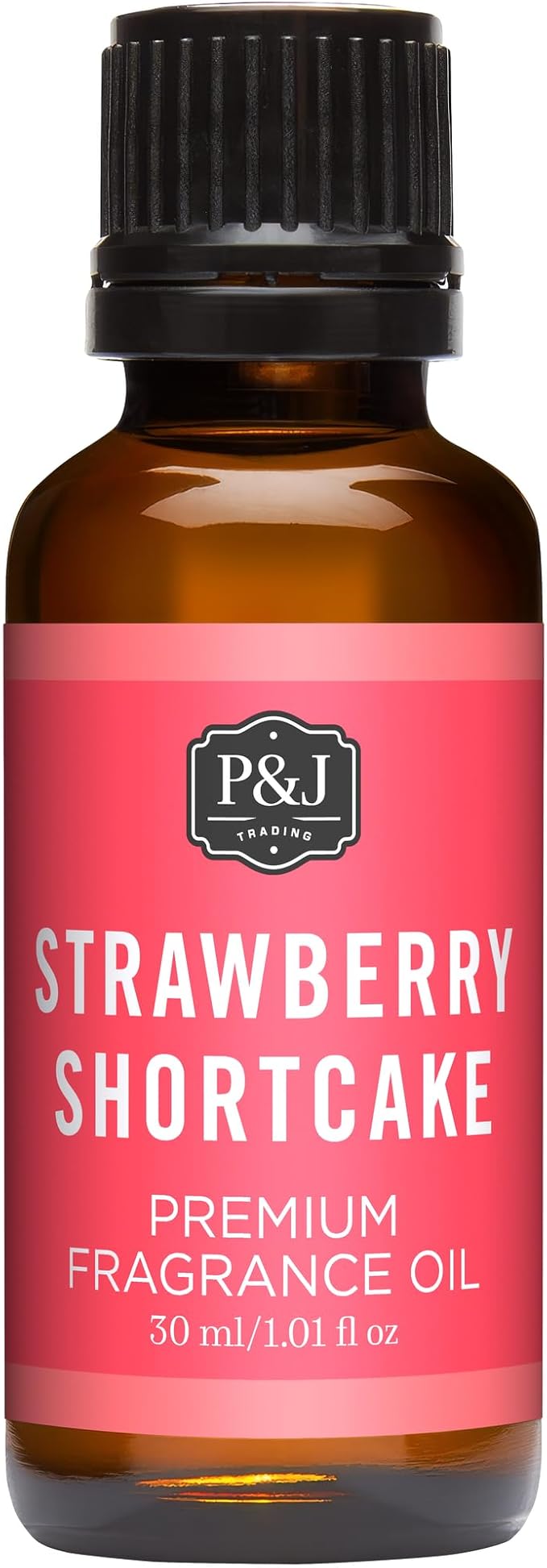P&J Trading Fragrance | Strawberry Shortcake Oil 30ml - Candle Scents for Candle Making, Freshie Scent, Soap Making Supplies, Diffuser Oil Scents