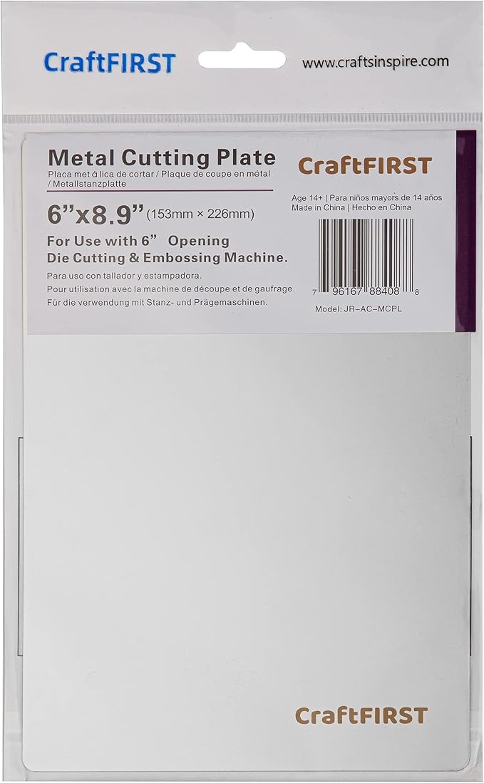 6 x 8.9 Metal Cutting Plates Die Cutting Accessaries 1PK