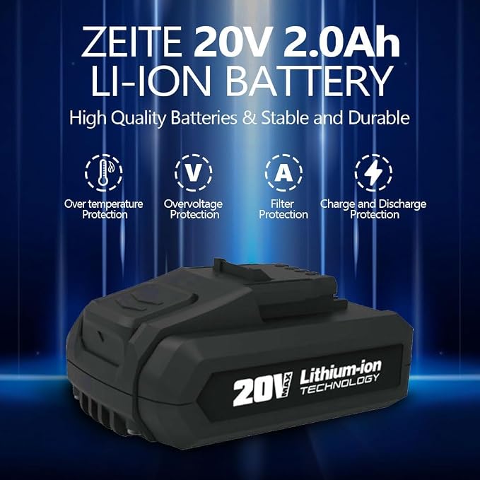 ZEITE 20V Cordless Cut Off Tool,3 Inches Portable Multi-Cutter