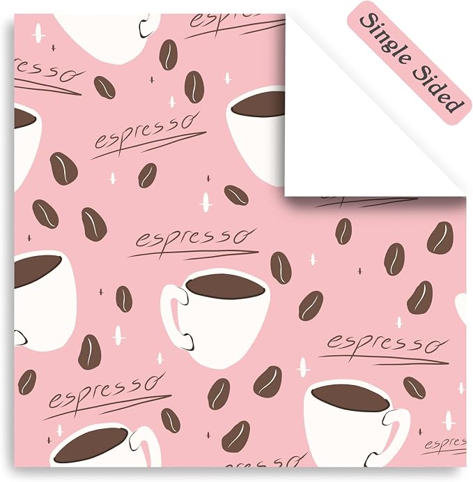 Scrapbook Paper, 24 Sheets 6"×6" 160gsm Single-Sided Patterned Cardstock