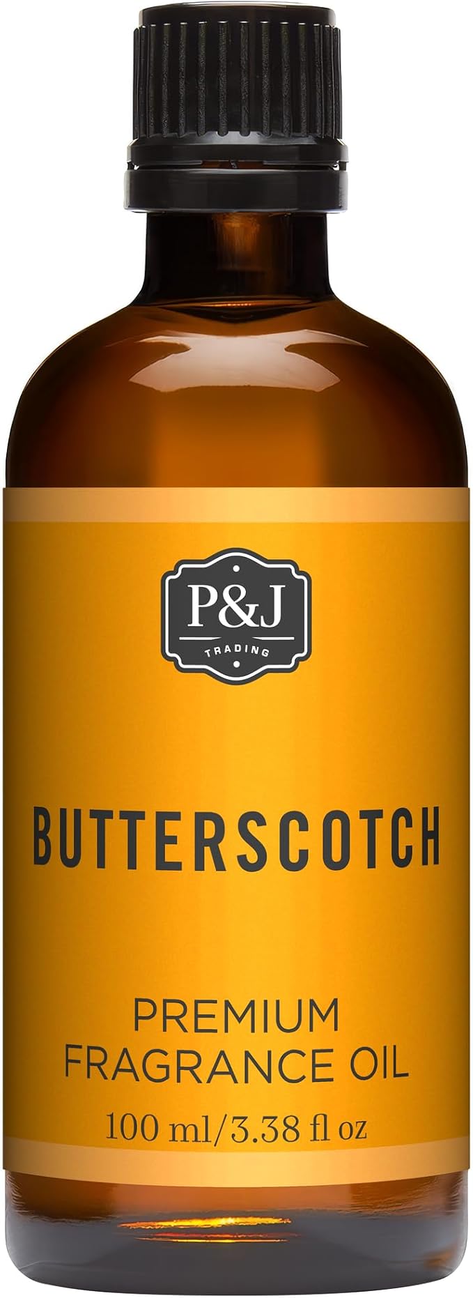 P&J Trading - Butterscotch Scented Oil 100ml - Fragrance Oil for Candle Making, Soap Making, Diffuser Oil
