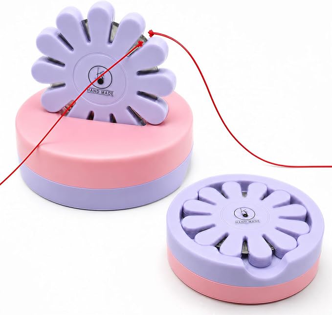 Sizobi Purple Magnetic Pin Holder with Thread Cutter, Blade Saver