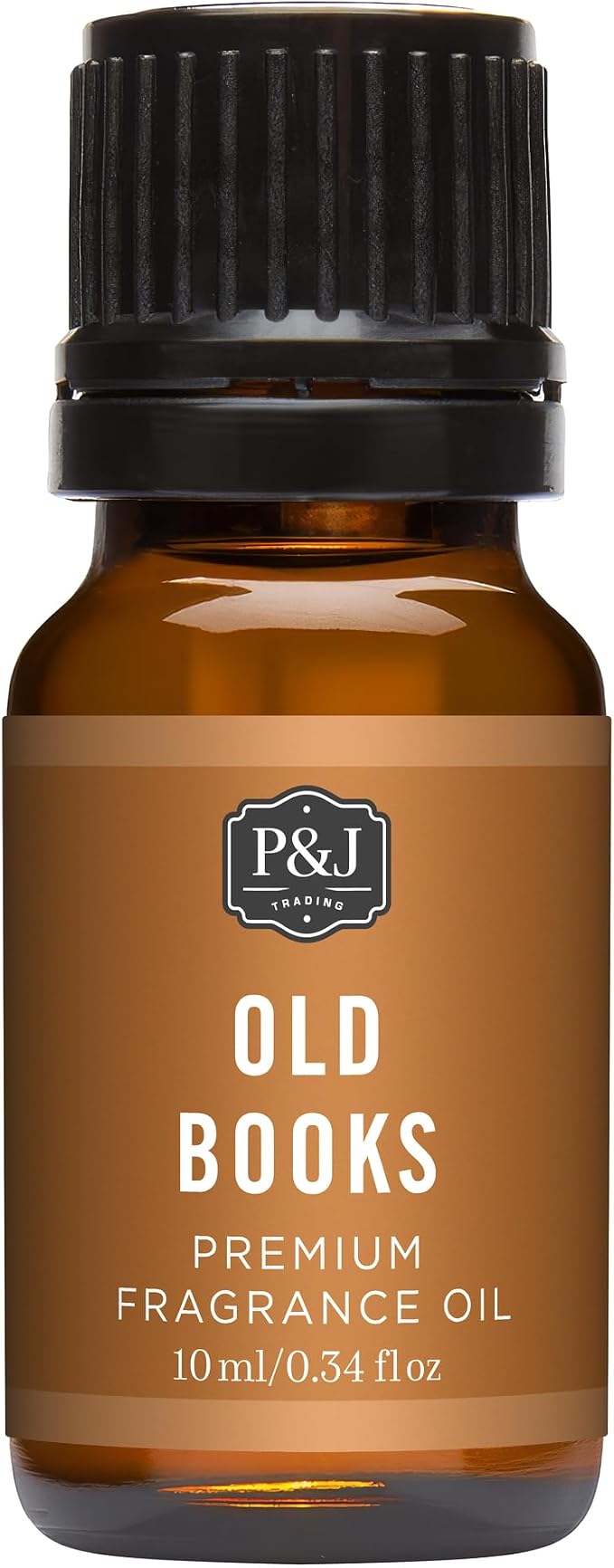 P&J Trading Fragrance Oil for Diffusers for Home - Old Books 10ml Fragrance Scents for Candle Making - Soap Making Supplies & Car Diffuser Scents