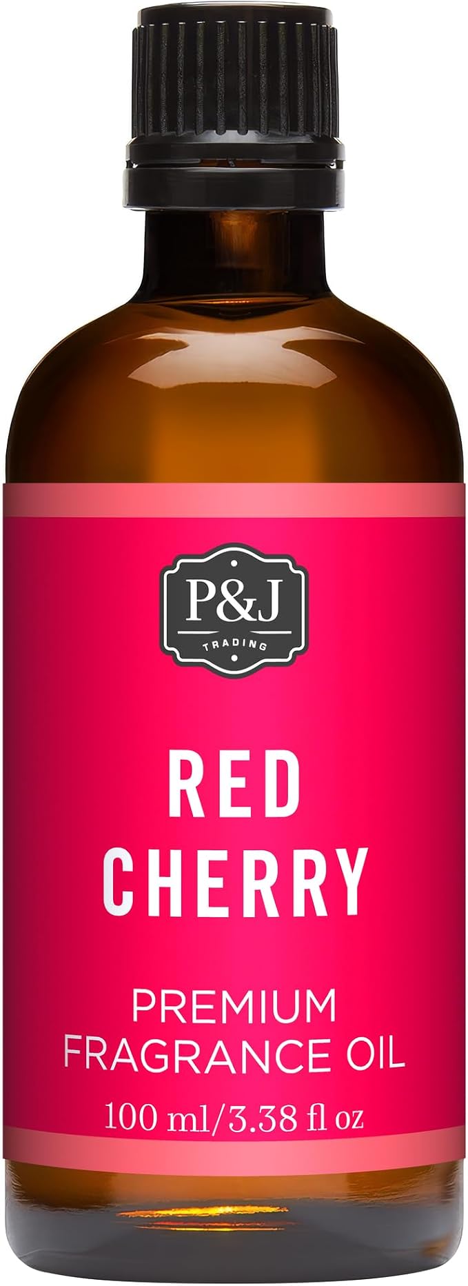 P&J Trading Fragrance | Red Cherry Oil 100ml - Candle Scents for Candle Making, Freshie Scent, Soap Making Supplies, Diffuser Oil Scents