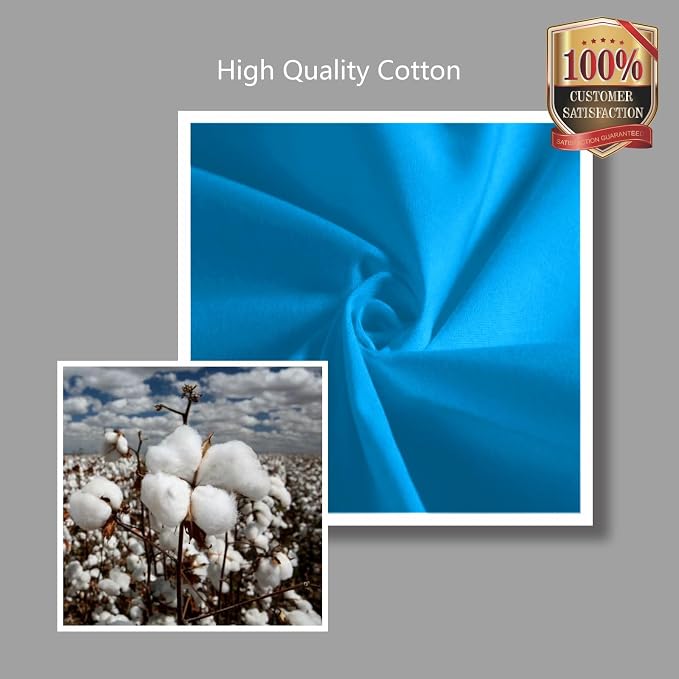 TOPDesign 3-Pack Super Strong Large 12oz Cotton Canvas Tote Bags, Reusable Grocery Shopping Cloth Bags, Fashionable Two-Tone Totes for Crafts, DIY Your Creative Designs