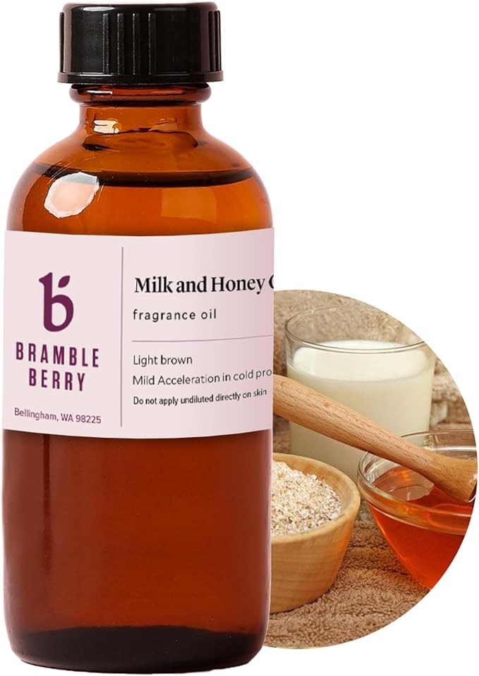 Brambleberry Milk Honey Fragrance Oil | Milk for DIY Candles, Soap & Lotion