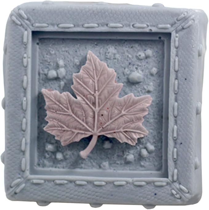 Grainrain Flower Silicone Mold for Soap, Candle & Resin, Thick Reusable DIY Craft Handmade Soap Bar Multi-Use Silicone Mold （14047）
