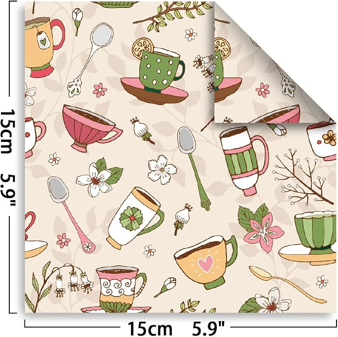 6x6" Origami Paper,100Sheets Double Sided Colored Paper,Square Craft Paper
