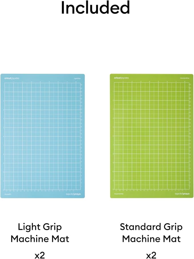 Cricut Mat Variety Pack (4 Count, 8.5in x 12in)
