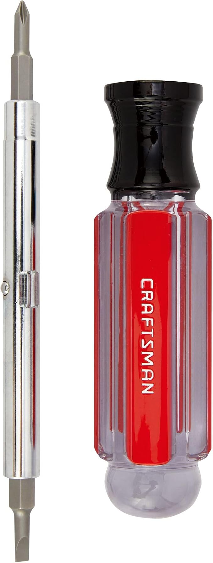 CRAFTSMAN Screwdriver Multi-Bit Set, 6 in 1, Acetate Handle (CMHT66052)