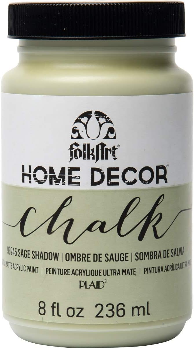 FolkArt Chalk Finish Paint, 8 oz, Sage Shadow